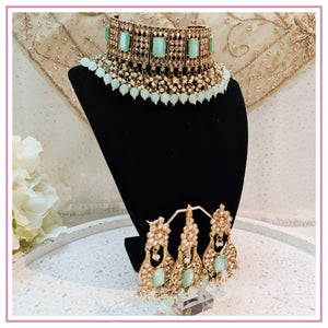 RANI Necklace Set in Mint
